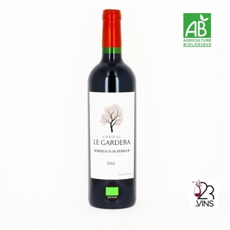 Bordeaux Supérieur - Château Le Gardera - Bio Red Wine 2019