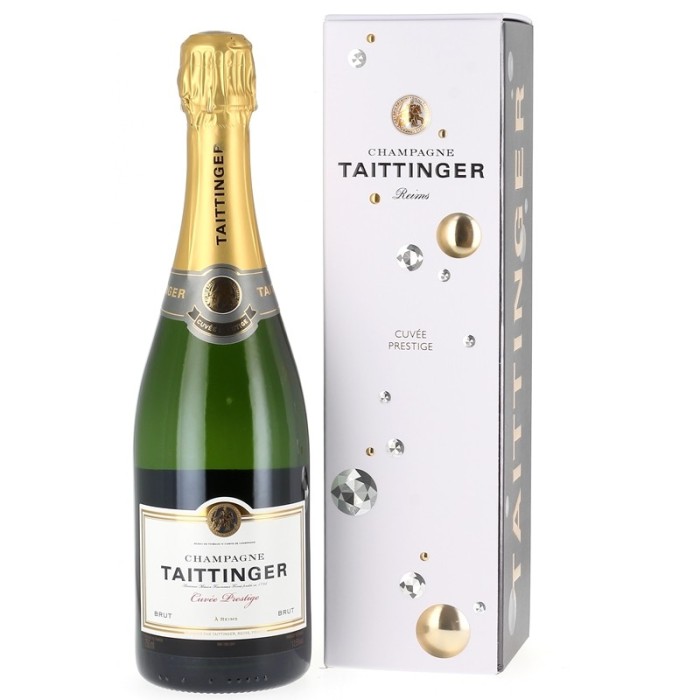 Champagne Taittinger Brut - Cuvée Prestige - With Box