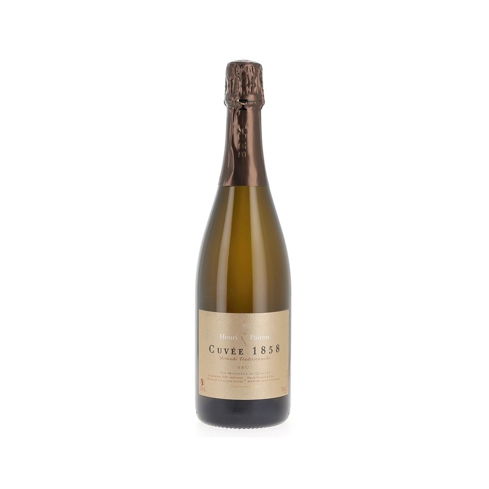 Méthode Traditionnelle -Cuvée 1858 - Domaine Henri Poiron et Fils Méthode Traditionnelle -Cuvée 1858 - Domaine Henri Poiron et Fils
