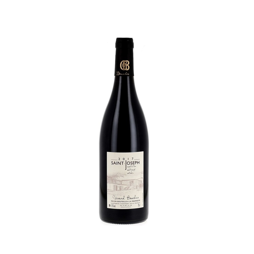 Vin rouge Saint-Joseph 2017 - Domaine Boucher