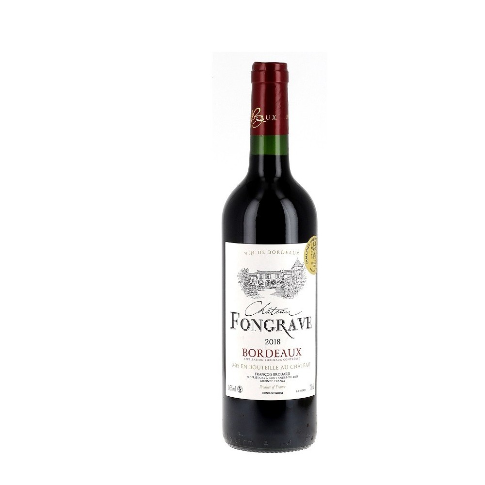 Château Fongrave 2018 - Bordeaux AOC Rouge