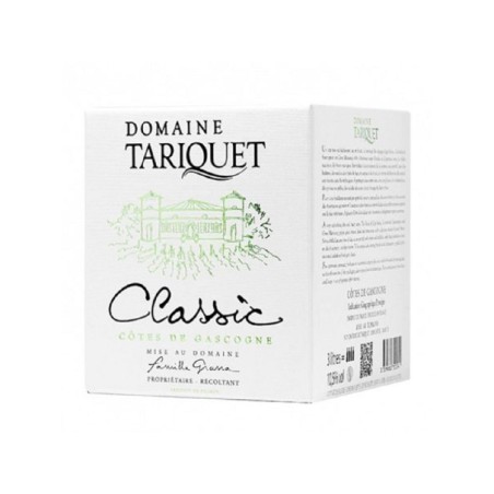 Bib 3 litres - Domaine Tariquet  - Classic 2022 - IGP Côtes de Gascogne