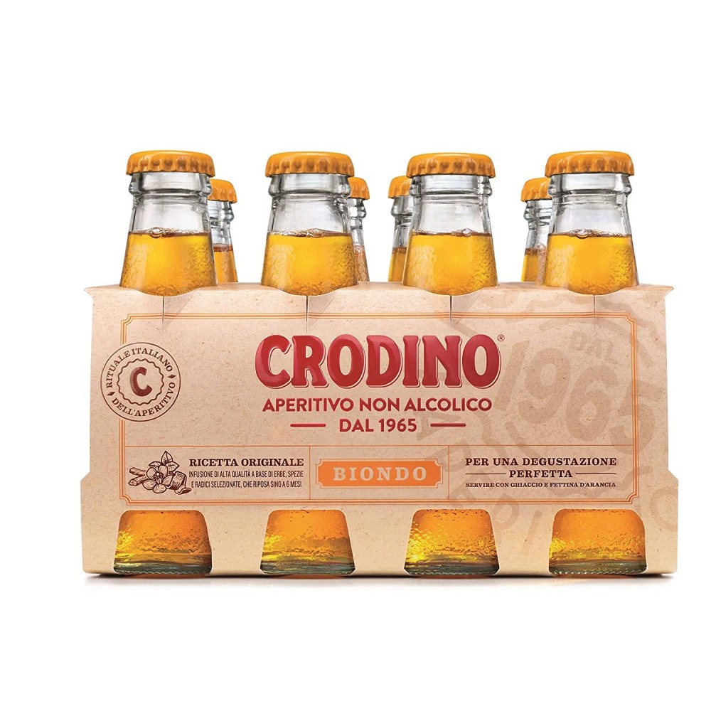 Crodino " Apéritif Italien Sans Alcool " 3 x 17.5 cl