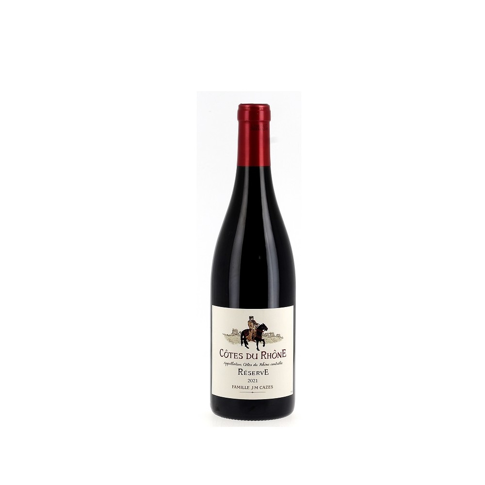 Côtes-du-Rhône AOC Réserve - Famille J.m Cazes - 2021 Côtes-du-Rhône AOC Réserve - Famille J.m Cazes - 2021