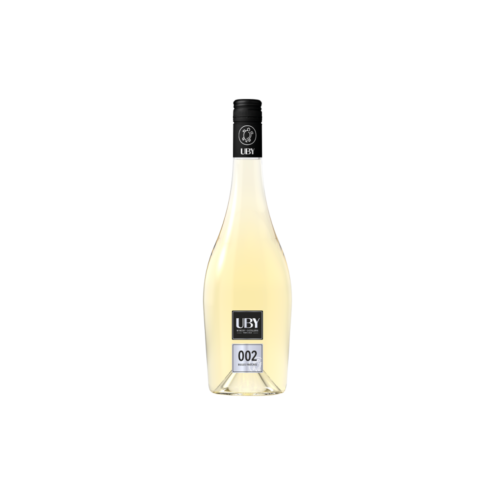 Domaine UBY - 002 Bulles Fraiches - vin blanc pétillant - 75 cl  - Côtes de Gascogne