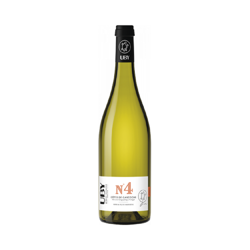 UBY N°4 Gros and Petit Manseng - White - Côtes de Gascogne