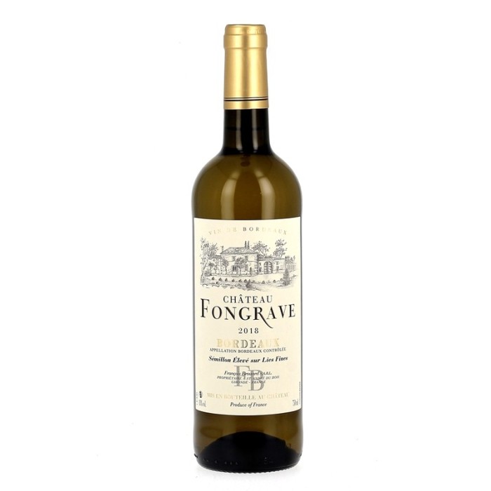 Château Fongrave - Blanc 2023 - AOC Bordeaux