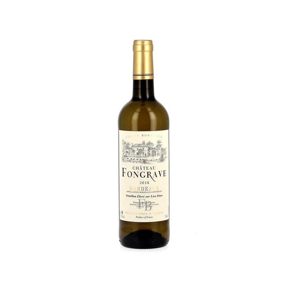 Château Fongrave - White Wine 2023 - CDO Bordeaux