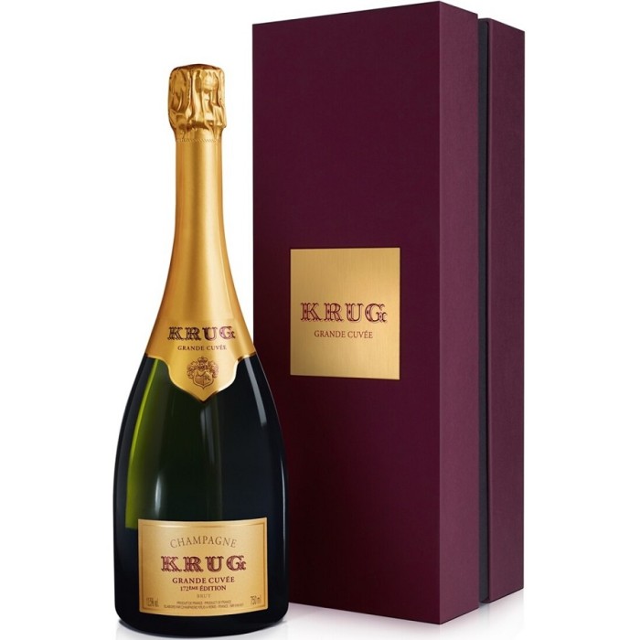 Krug Grande Cuvée - 172 ème édition - coffret édition limitée