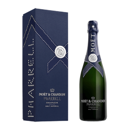 Moët & Chandon x Pharrell Williams - Brut Impérial - In Case Blue - Limited Edition