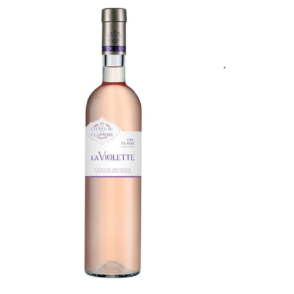 Côtes de Provence AOP Château de la Clapière - Cuvée La Violette - Cru Classé - Rosé - 2024