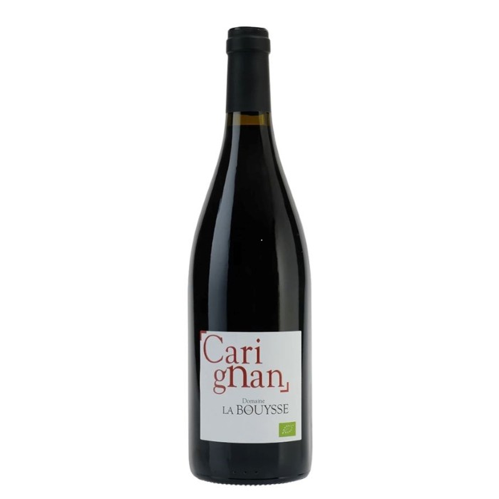 Carignan Rouge - IGP Hauterive - Domaine de la Bouysse - 2023