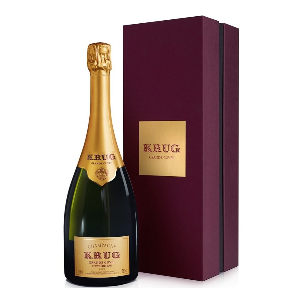 Krug Grande Cuvée - 172 ème édition - coffret édition limitée