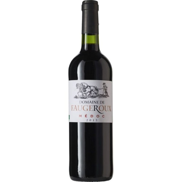 Médoc rouge - AOP - Domaine de Faugeroux - 2015