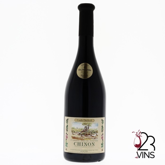 Vin rouge Les Gravières 2014 - AOC Chinon - Domaine Couly-Dutheil