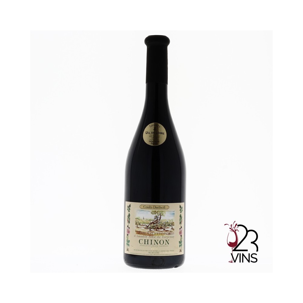 Vin rouge Les Gravières 2014 - AOC Chinon - Domaine Couly-Dutheil